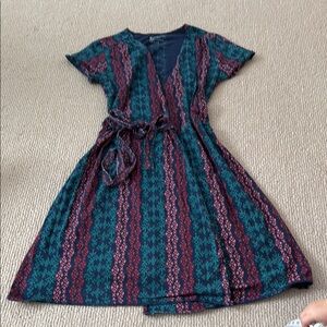 Organic Cotton Wrap Dress